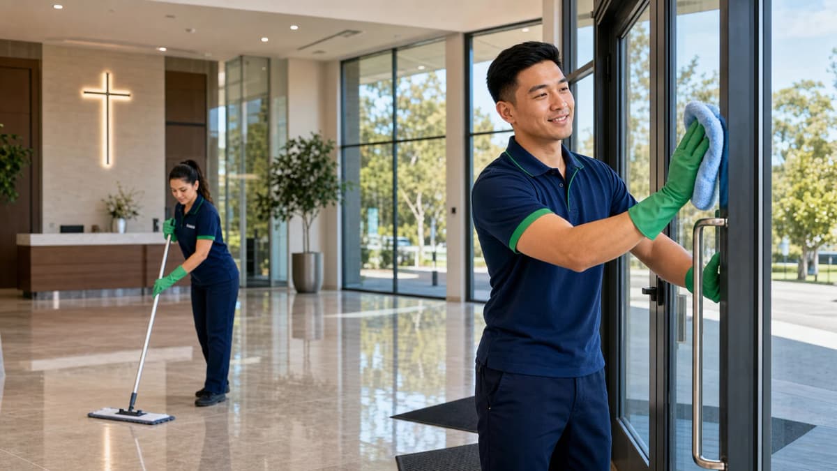 Pro Clean Corp church cleaning team in North Sydney